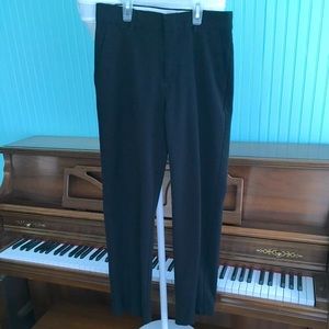 Boys CHAPS Black dress pants 12 reg